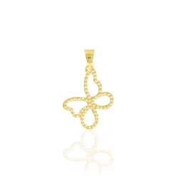 Pendentif Jaima Papillon Diamante Or Jaune|Marc Orian Online