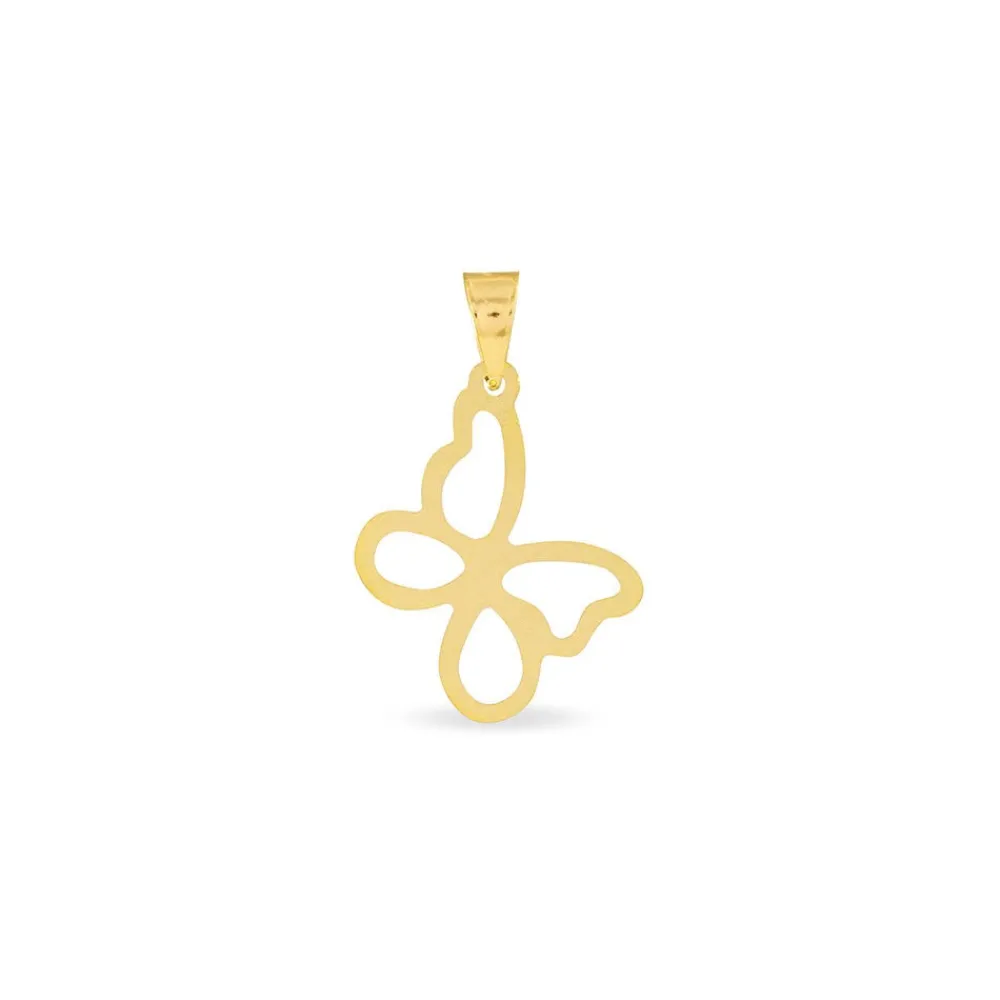 Pendentif Jaima Papillon Diamante Or Jaune|Marc Orian Online