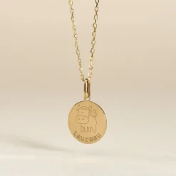 Pendentif Jannila Zodiaque Or Jaune