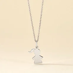 Pendentif Kids Argent Blanc