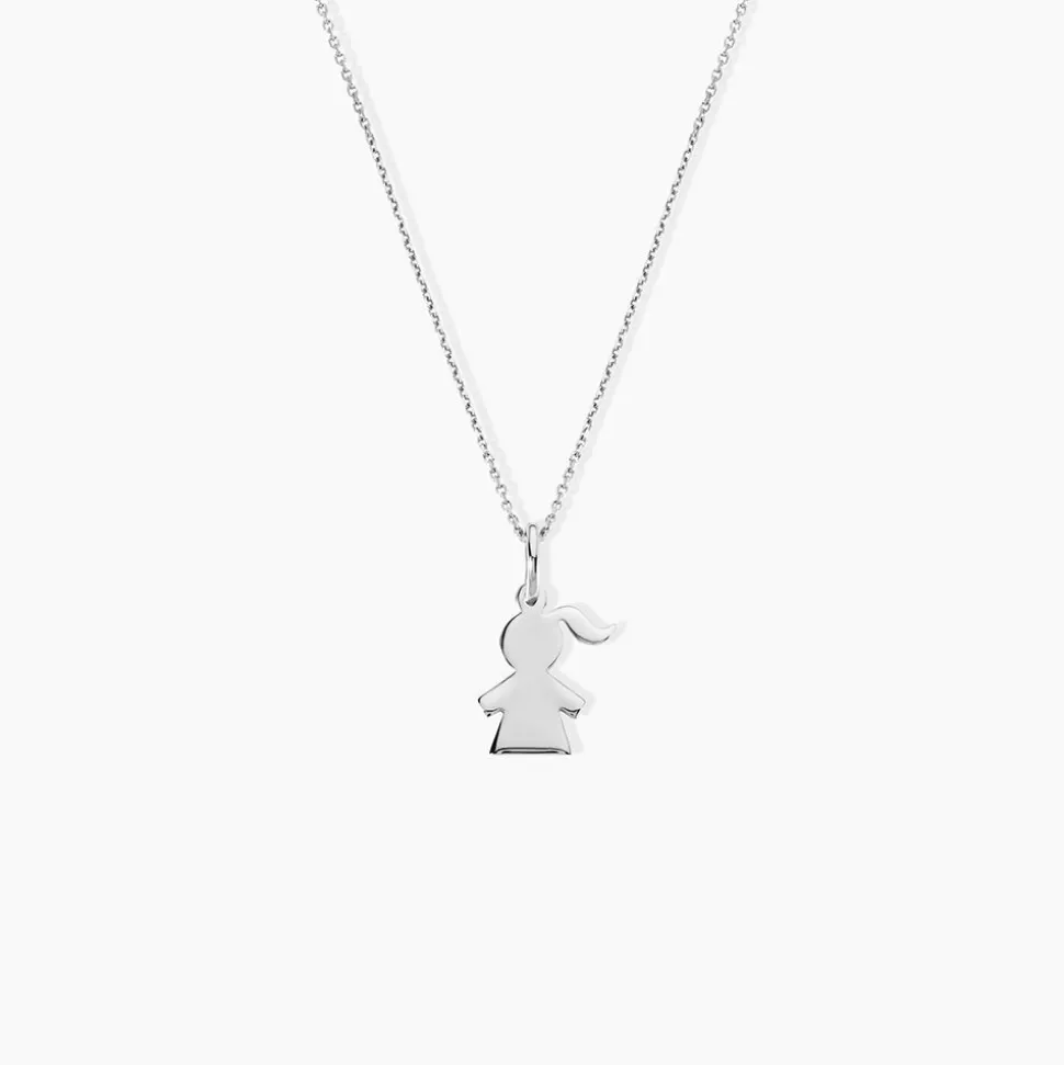 Pendentif Kids Argent Blanc