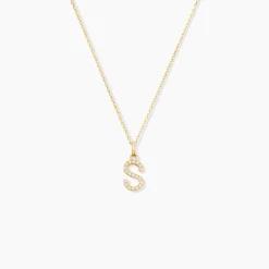 Pendentif Klementine Or Jaune Oxyde De Zirconium