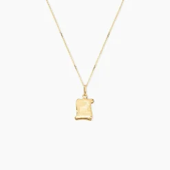Pendentif Lamie Zodiaque Parchemin Or Jaune