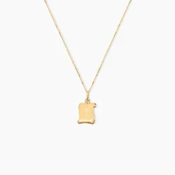 Pendentif Lamie Zodiaque Parchemin Or Jaune