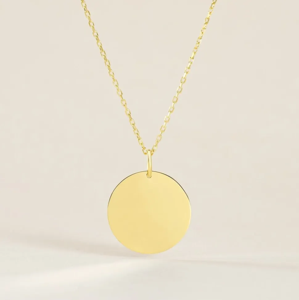 Pendentif Lisa Or Jaune