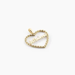 Pendentif Loove Or Jaune Diamant