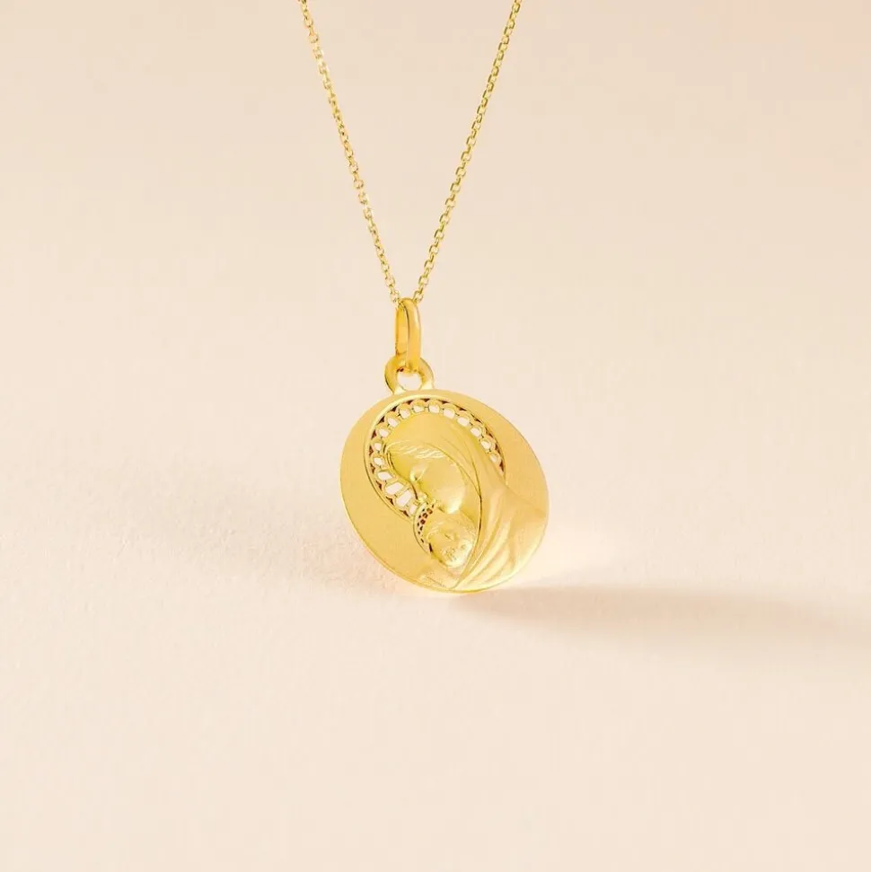 Pendentif Marie Or Jaune