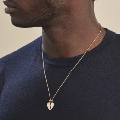 Pendentif Marie-stephanie Plaqué Or Bicolore|Marc Orian Outlet