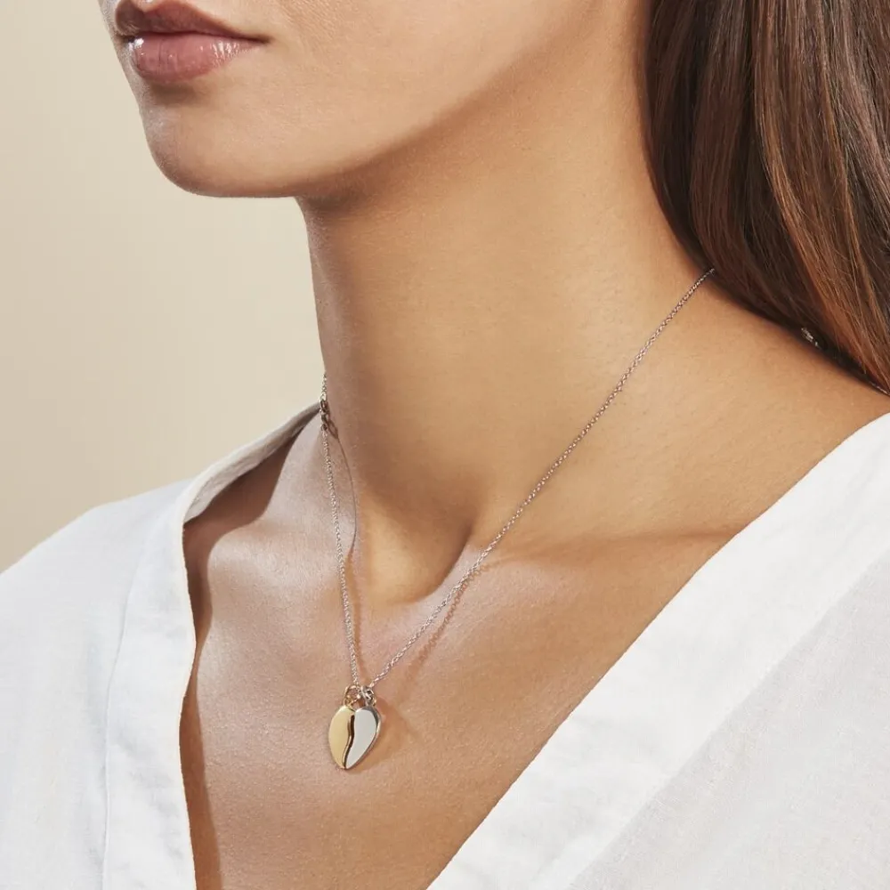 Pendentif Marie-stephanie Plaqué Or Bicolore|Marc Orian Outlet