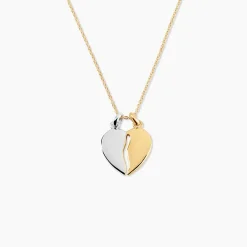Pendentif Marie-stephanie Plaqué Or Bicolore|Marc Orian Outlet