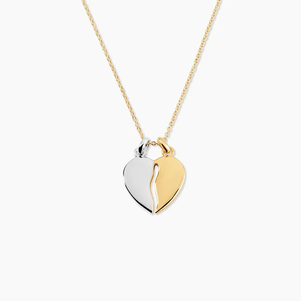 Pendentif Marie-stephanie Plaqué Or Bicolore|Marc Orian Outlet