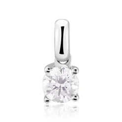 Pendentif Or Blanc Victoria Diamant
