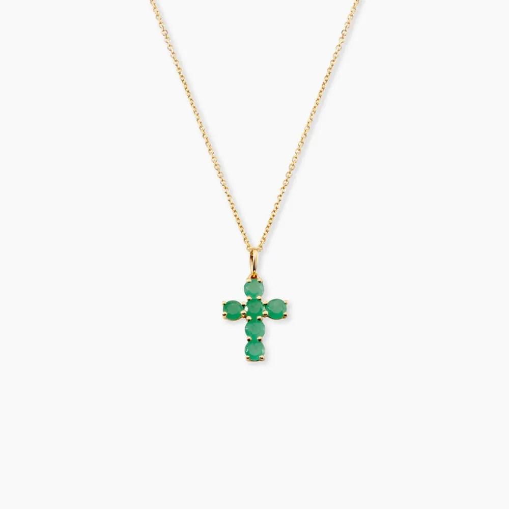 Pendentif Or Jaune Emeraude|Marc Orian Outlet