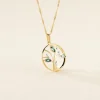 Pendentif Or Jaune Godolieba Topazes
