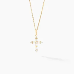 Pendentif Or Jaune Neottie Oxydes