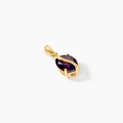 Pendentif Or Jaune Prudencia Améthyste|Marc Orian Clearance