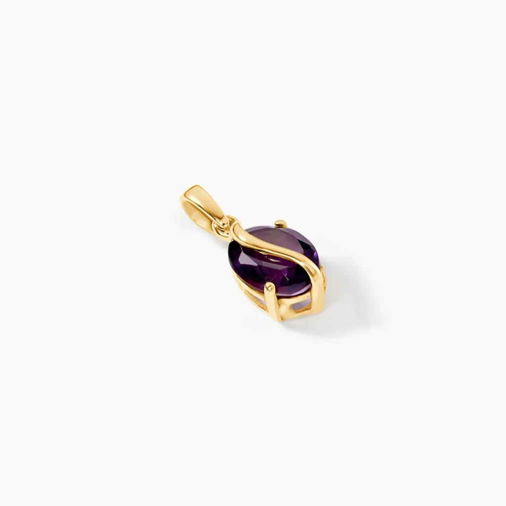 Pendentif Or Jaune Prudencia Améthyste|Marc Orian Clearance
