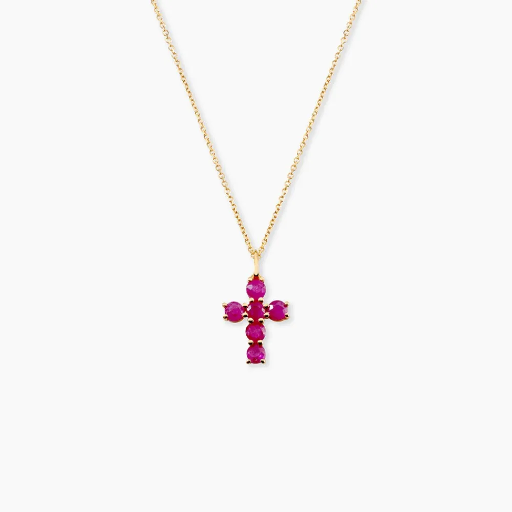 Pendentif Or Jaune Rubis|Marc Orian