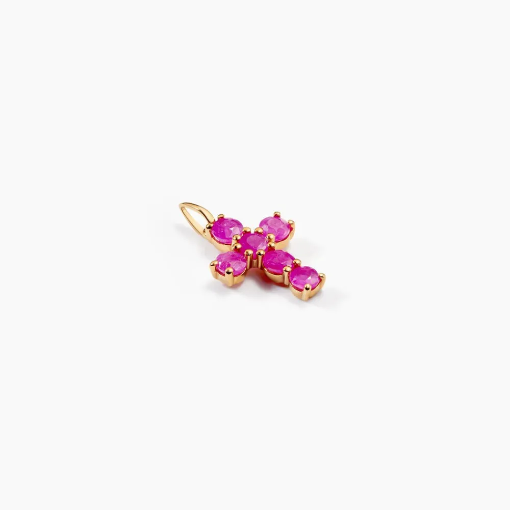 Pendentif Or Jaune Rubis|Marc Orian