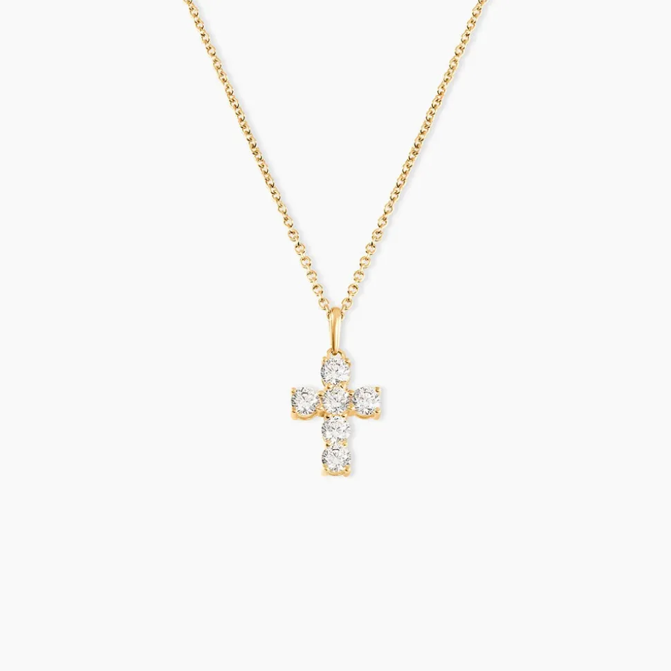 Pendentif Or Jaune Sebastian Oxyde De Zirconium