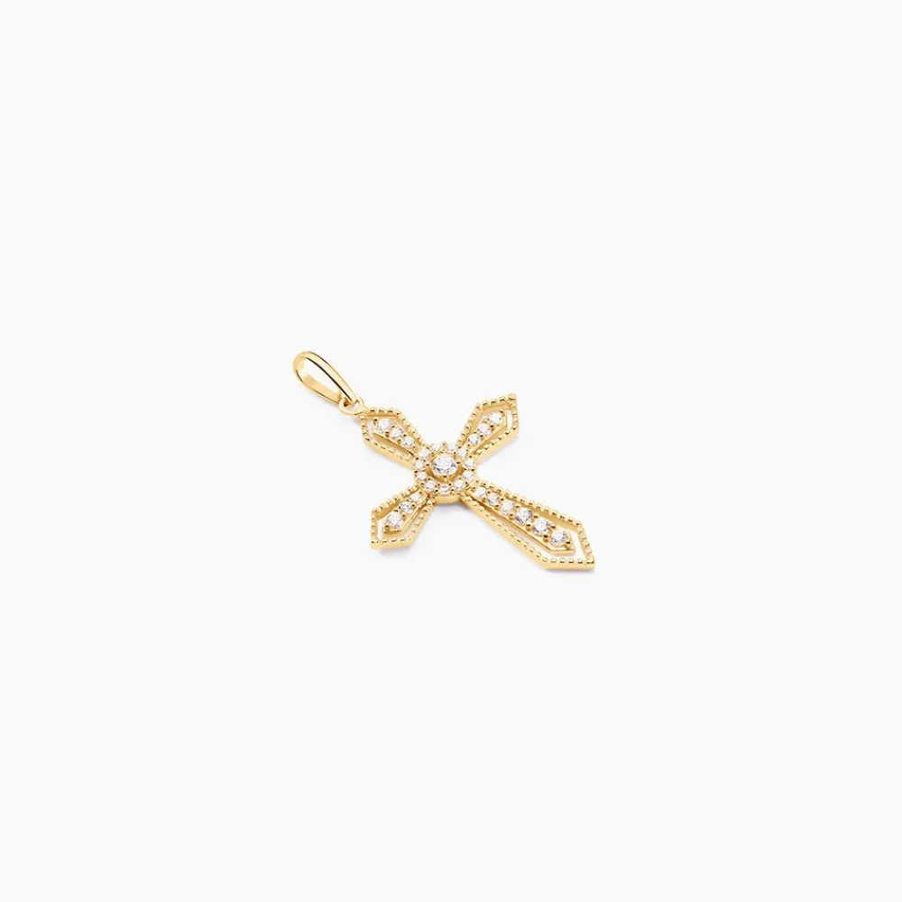 Pendentif Phrixus Or Jaune Oxyde De Zirconium|Marc Orian Clearance
