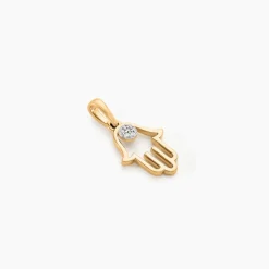 Pendentif Savine Plaqué Or Jaune Oxyde De Zirconium|Marc Orian Best