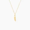Pendentif Scabieuse Or Jaune