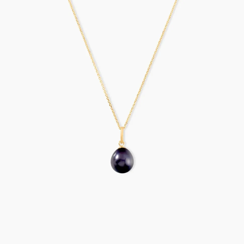 Pendentif Severiane Or Jaune Perle De Culture