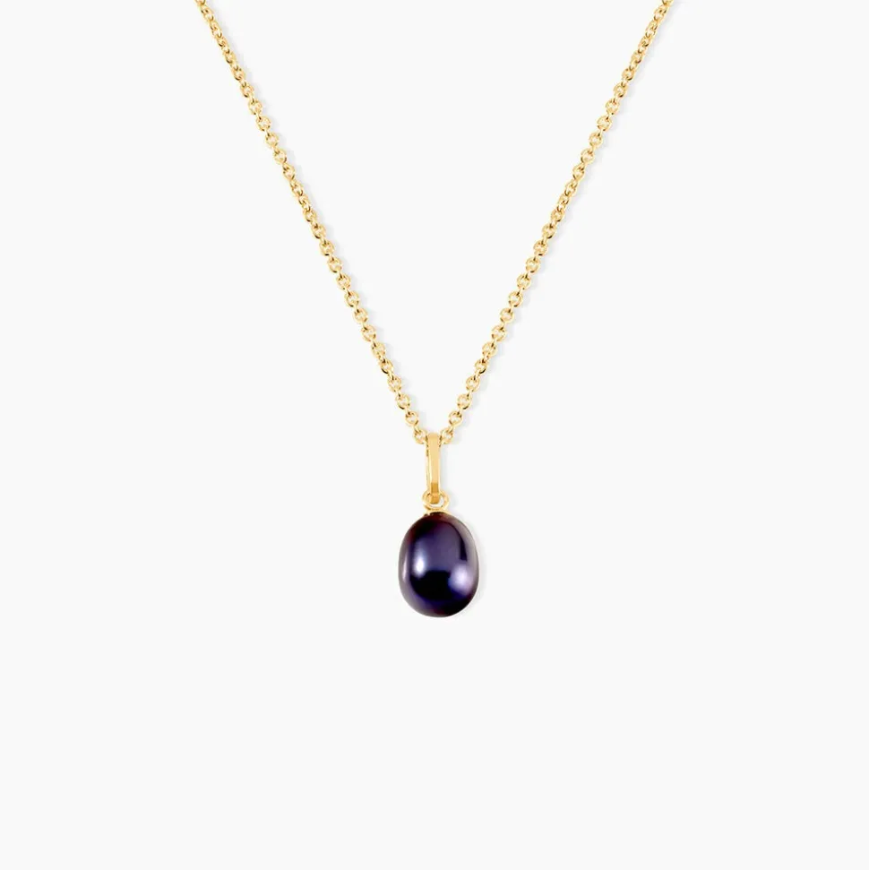 Pendentif Severiane Or Jaune Perle De Culture