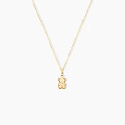 Pendentif Songea Ourson Or Jaune