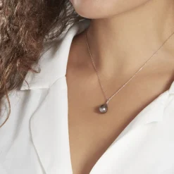 Pendentif Syana Or Blanc Perle De Culture De Tahiti|Marc Orian Sale