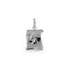 Pendentif Tamika Argent Blanc|Marc Orian Online