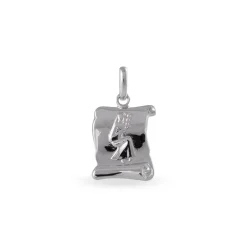 Pendentif Tamika Argent Blanc|Marc Orian Online