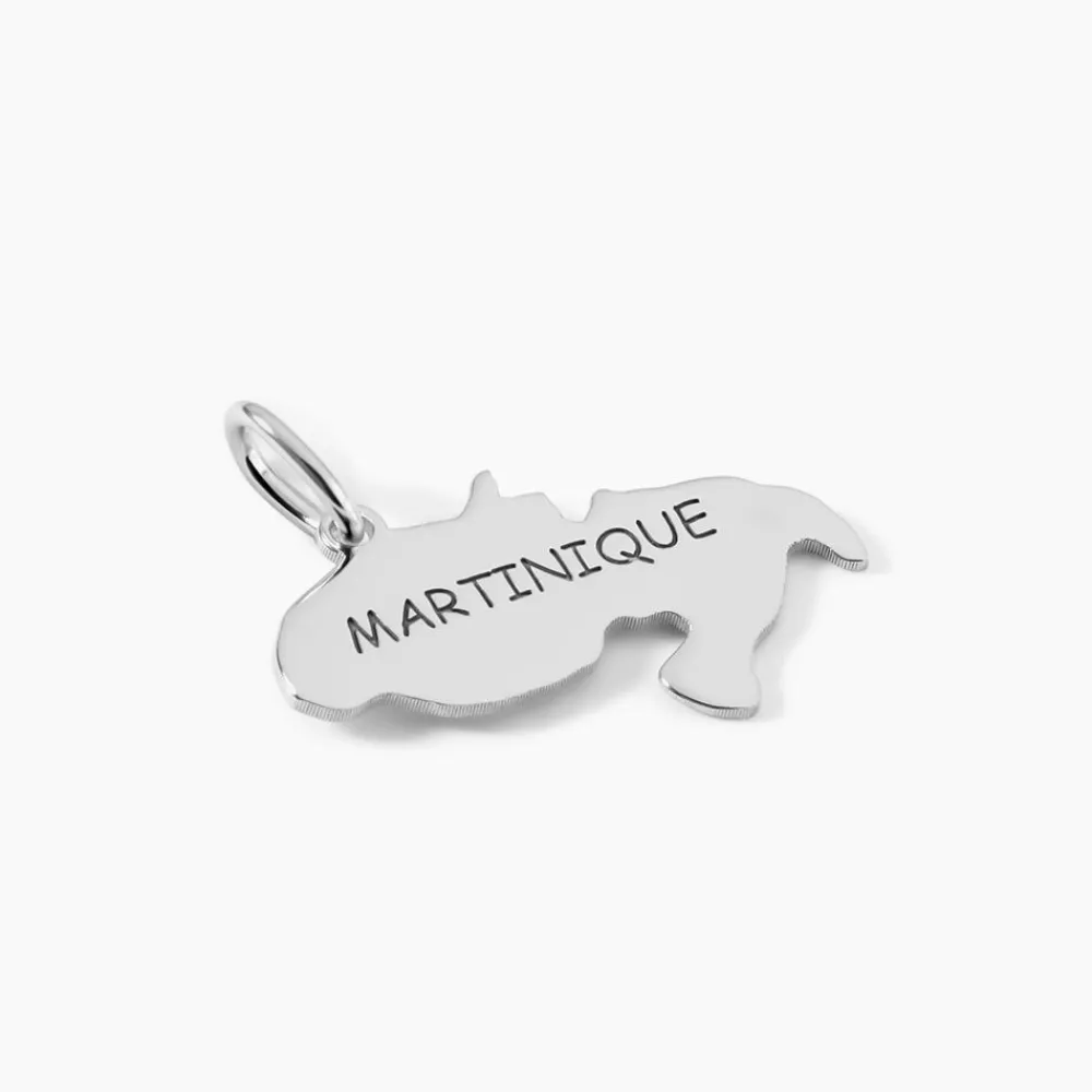 Pendentif Thea Argent Blanc|Marc Orian Clearance