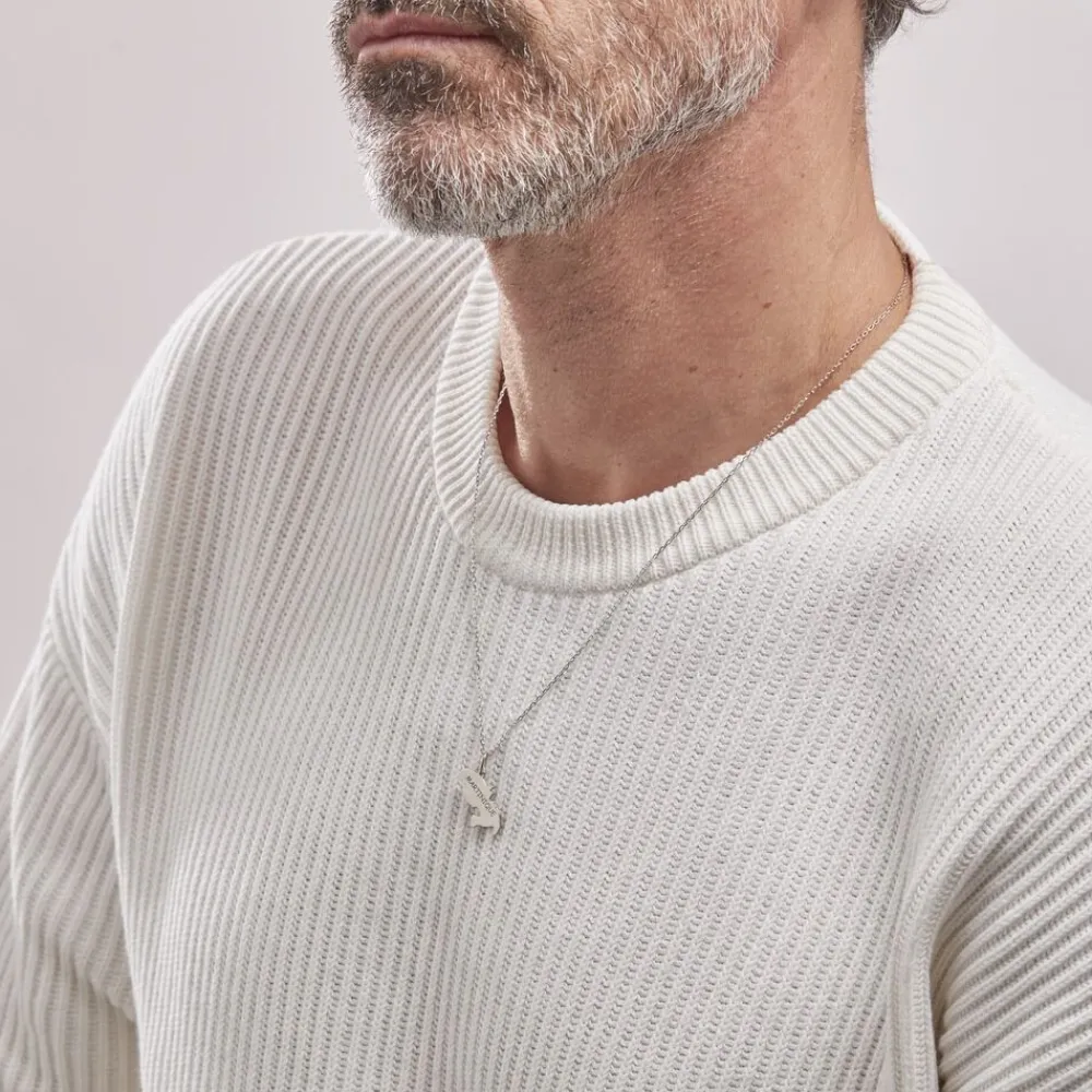 Pendentif Thea Argent Blanc|Marc Orian Clearance