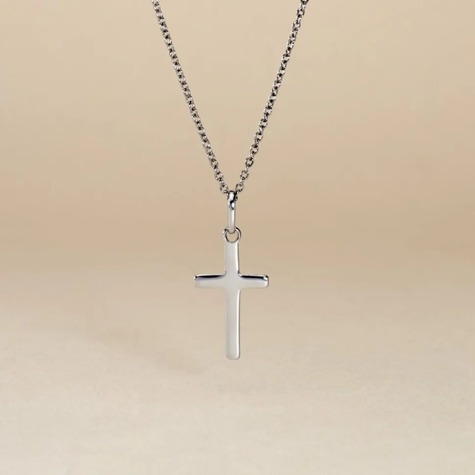Pendentif Tifene Argent Blanc