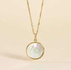 Pendentif Ultane Or Jaune Nacre
