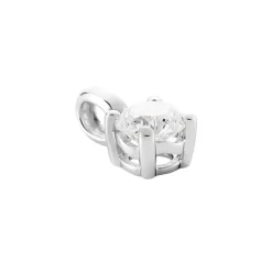 Pendentif Victoria Or Blanc Diamant|Marc Orian Hot
