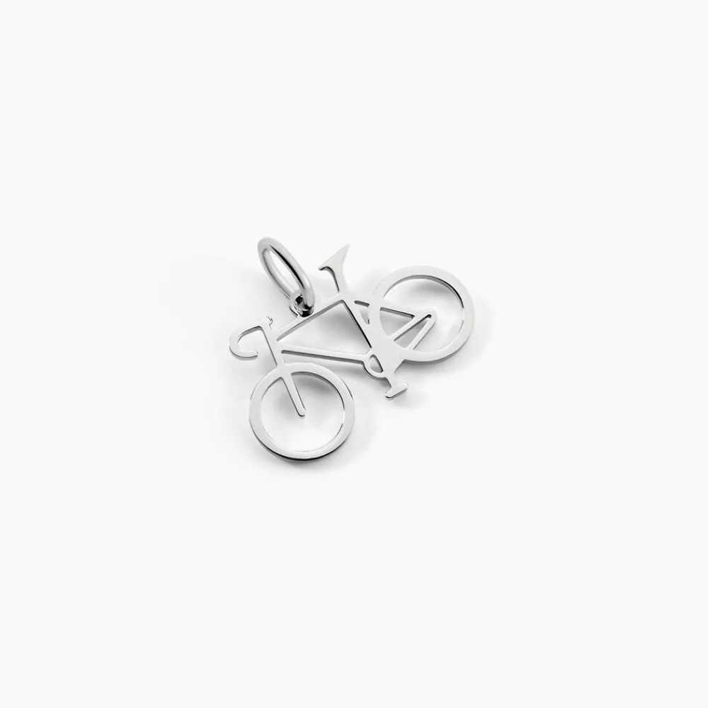 Pendentif Vince Argent Blanc|Marc Orian Online