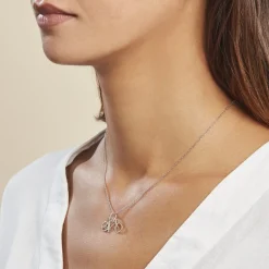 Pendentif Vince Argent Blanc|Marc Orian Online