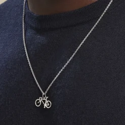 Pendentif Vince Argent Blanc|Marc Orian Online