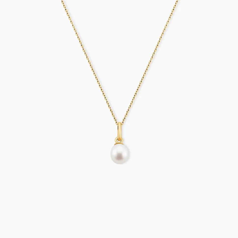 Pendentif Yoela Or Jaune Perle De Culture