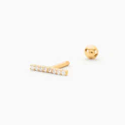 Piercing Barak Or Jaune Oxyde De Zirconium|Marc Orian New