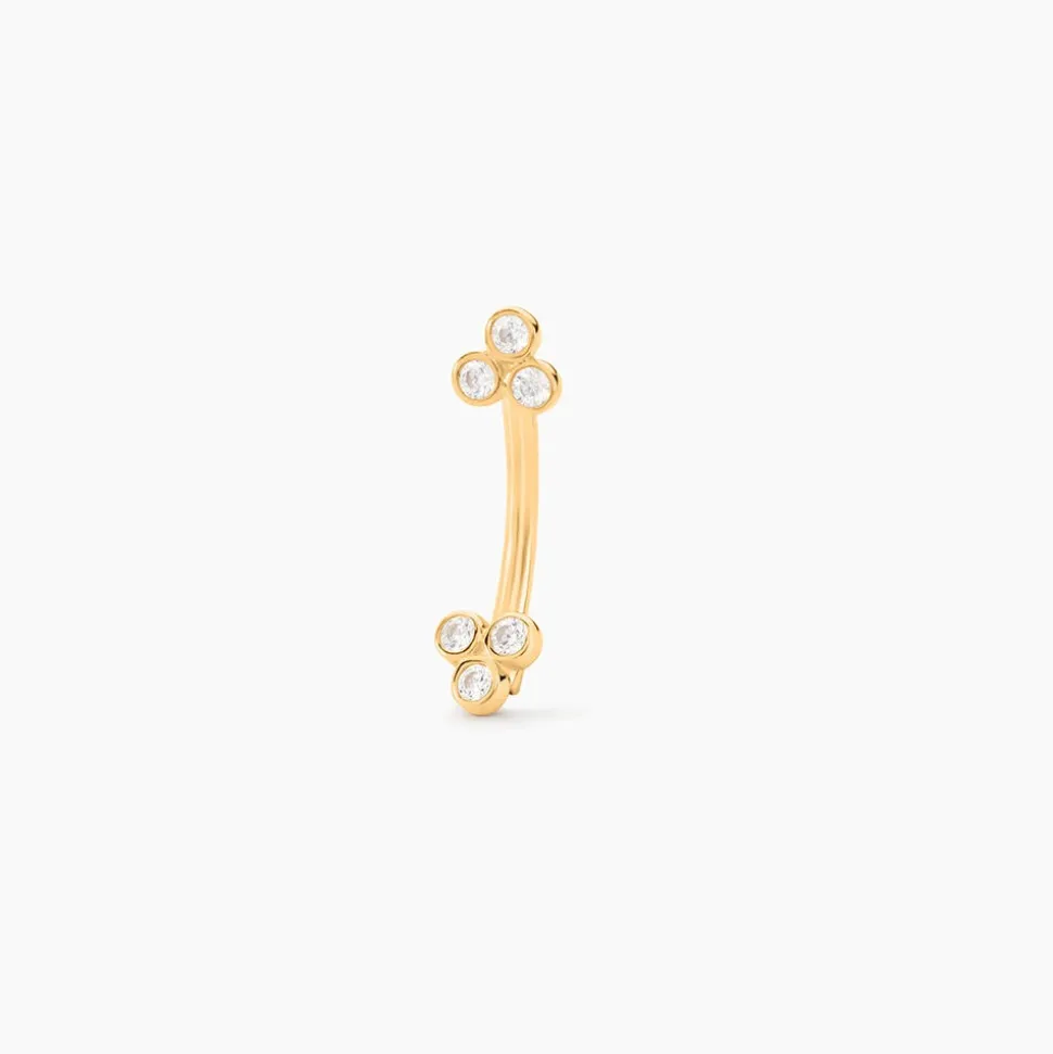 Piercing Brigid Or Jaune Oxyde De Zirconium