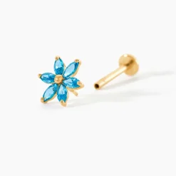 Piercing Cnut Or Jaune Oxyde De Zirconium|Marc Orian New