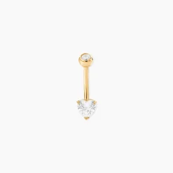Piercing Cornelis Or Jaune Oxyde De Zirconium