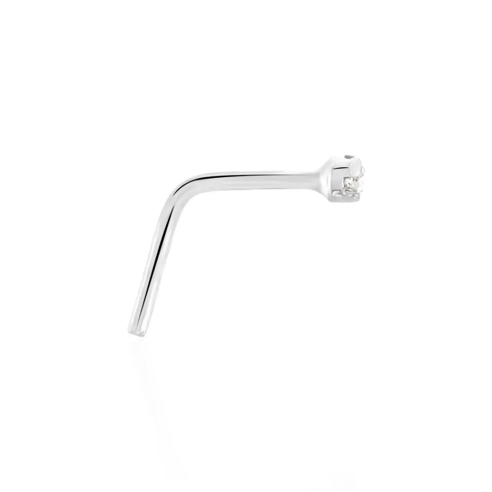 Piercing De Nez Demetrie Or Blanc Diamant|Marc Orian Hot