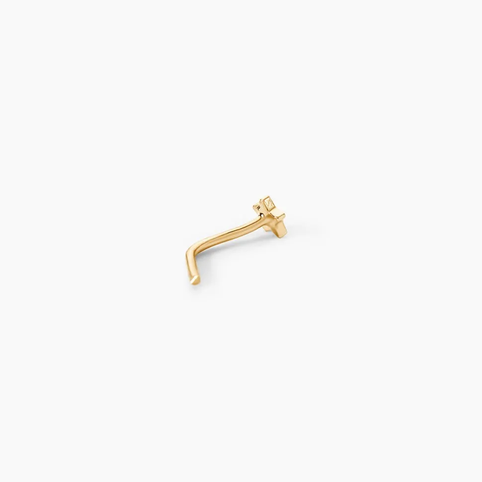 Piercing De Nez Deodate Etoile Or Jaune