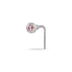 Piercing De Nez Fethi Serti Clos Or Blanc Oxyde De Zirconium|Marc Orian