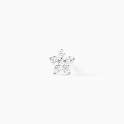 Piercing D'oreille Unitaire Argent Percy Oxyde De Zirconium